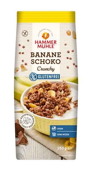 Hammermühle Banane Schoko Crunchy glutenfrei