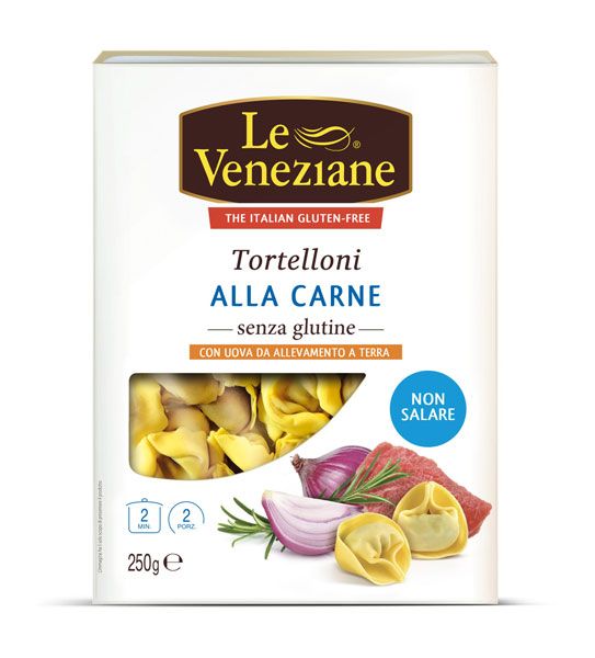 (MHD) Le Veneziane Tortelloni mit Fleisch 250g