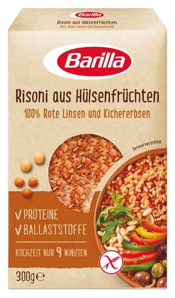 Barilla Risoni Rote Linsen und Kichererbsen 300g