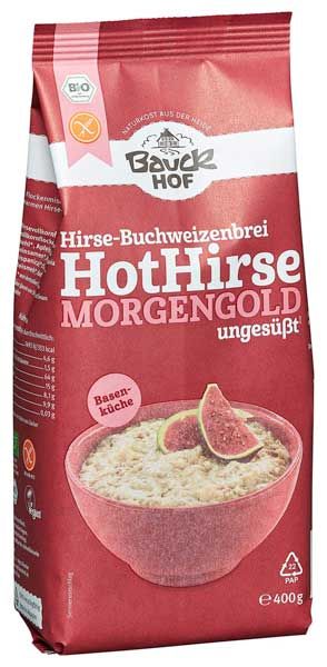 Bauckhof Hot Hirse Morgengold glutenfrei