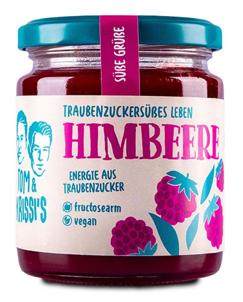 Tom & Krissi's Himbeer Aufstrich fructosearm