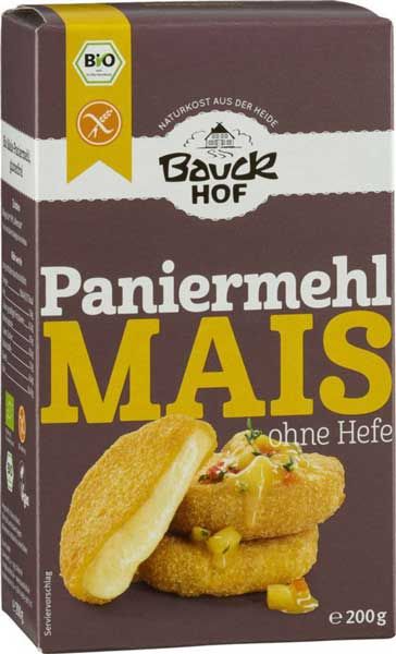 Baukhof Mais Paniermehl glutenfrei