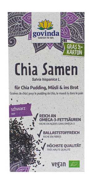 Govinda Chia-Samen bio vegan