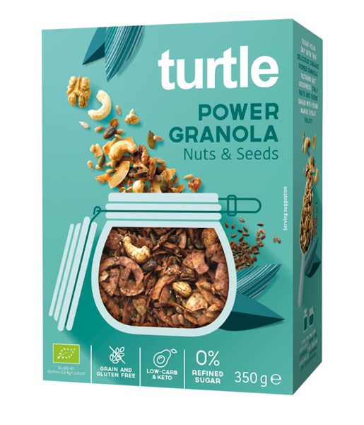 turtle Power Granola bio glutenfrei 