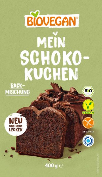 Biovegan Kuchenbackmischung Mein Schokokuchen glutenfrei