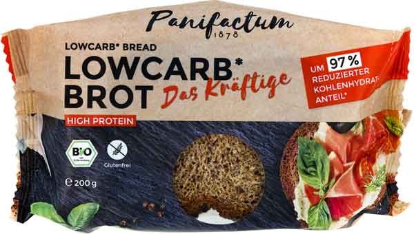 Panifactum Low Carb Das Kräftige Brot glutenfrei