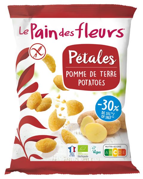 Blumenbrot Pétales gepuffte Chips bio 75g