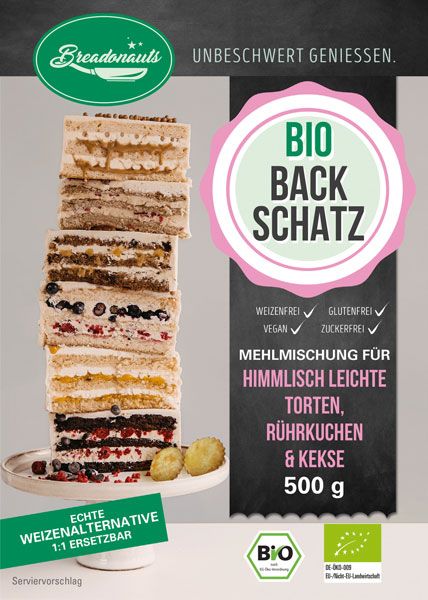 Breadonauts Backschatz Mehlmischung bio 500g