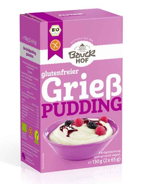 Bauckhof Grießpudding bio glutenfrei