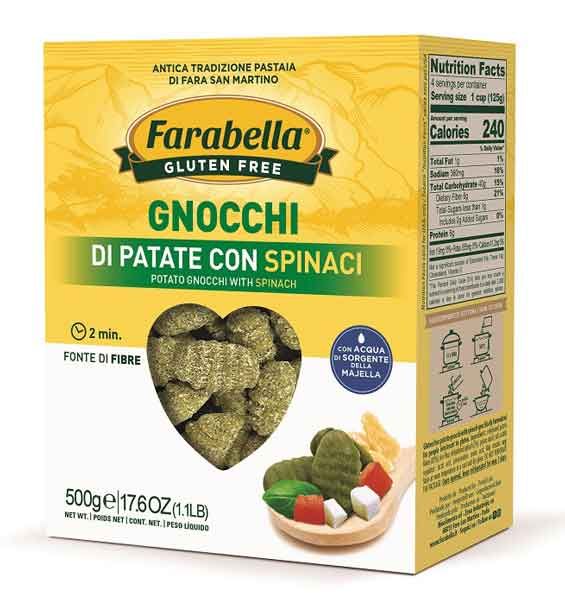 Farabella Kartoffel Gnocchi mit Spinat 500g