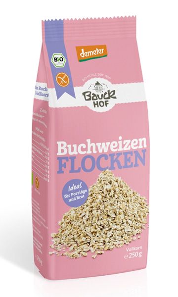 Bauckhof Buchweizen Flocken demeter glutenfrei
