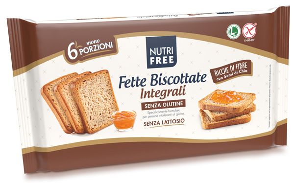 Nutri Free Vollkorn Zwieback glutenfrei