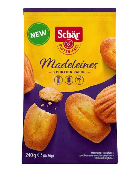 Schär Madeleines Mini-Kuchen glutenfrei