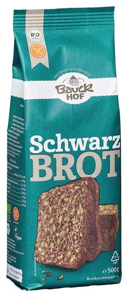 Bauckhof Schwarzbrot glutenfrei