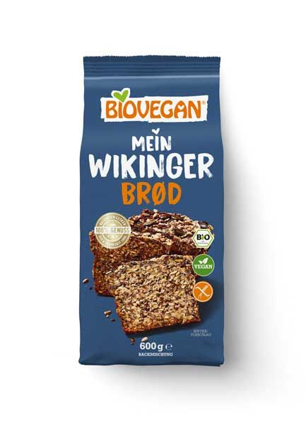 Biovegan Brotbackmischung Wikinger Bröd glutenfrei