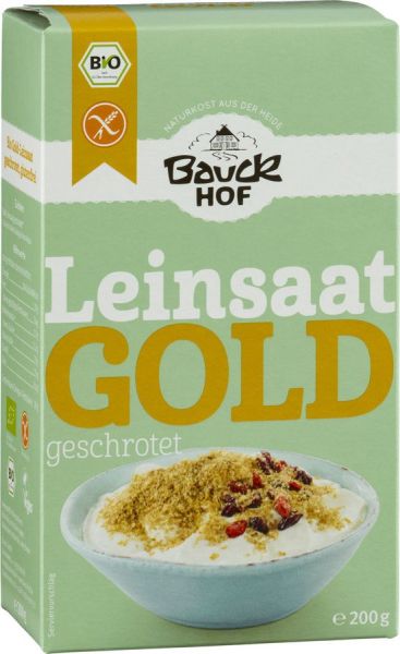 Bauckhof Gold Leinsaat glutenfrei
