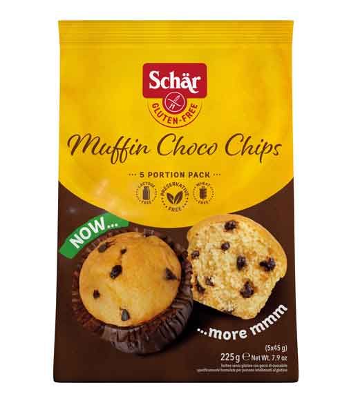 Schär Muffins Choco Chips 225g