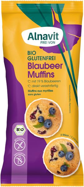 Alnavit Blaubeer Muffins bio 140g