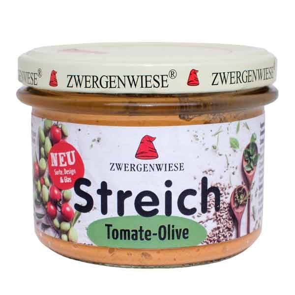 Zwergenwiese Streich Tomate Olive vegan