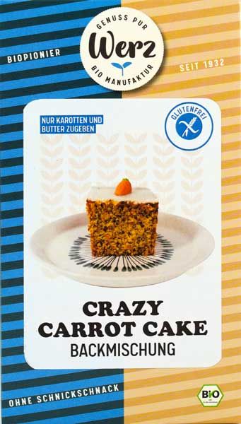Werz Crazy Carrot Cake Backmischung bio 500g