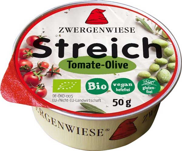 Zwergenwiese Kleiner Streich Tomate-Olive bio 50g