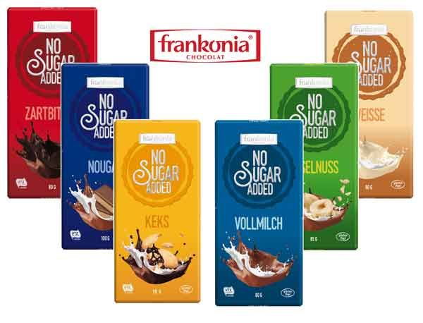 Frankonia No Sugar Added Schokoladenset zuckerfrei