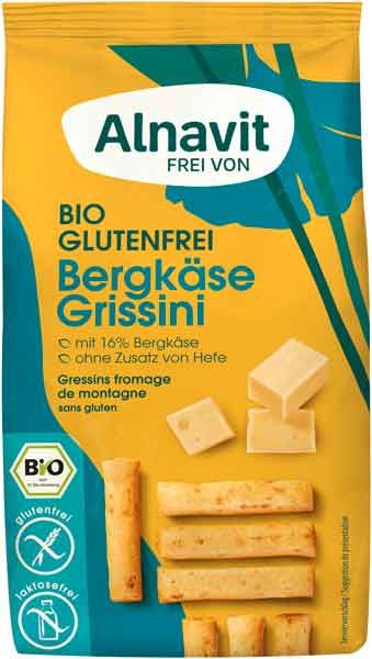 Alnavit Bergkäse Grissini bio 100g