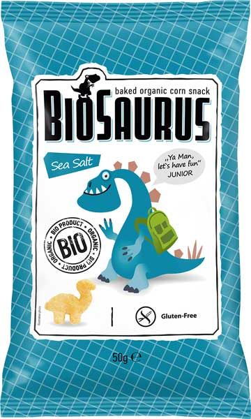 Biosaurus Junior Sea Salt Chips glutenfrei