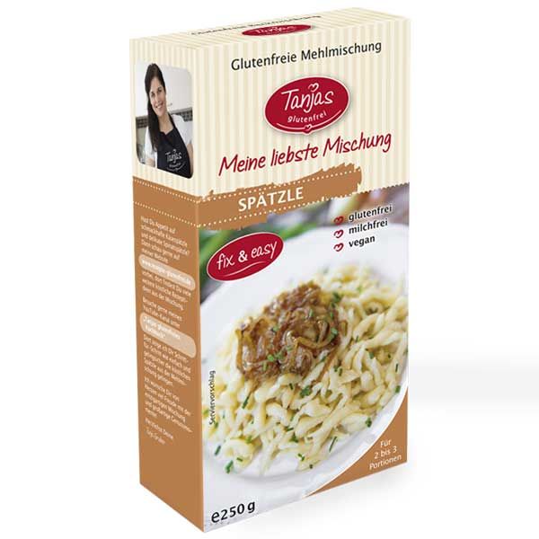 Tanjas glutenfrei Mischung Spätzle