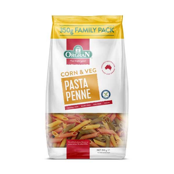 Orgran Mais & Gemüse Pasta Penne 350g