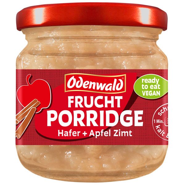 Odenwald Frucht Porridge Apfel Zimt 190g