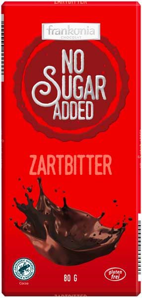 Frankonia No Sugar Added Zartbitter zuckerfrei